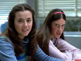 LINDA CARDELLINI and SARAH HAGAN (Freaks and Geeks)